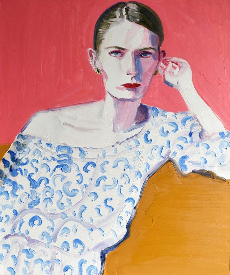 Sculpture moderne d’un buste de femme, interprétation abstraite de la forme féminine